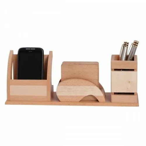 Brown Polished Wooden Mobile Stand, Size : 8x5 inch (LxW)