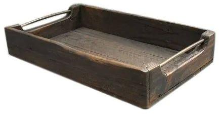 Wooden Serving Tray, Size : 14x9 inch (LxW)