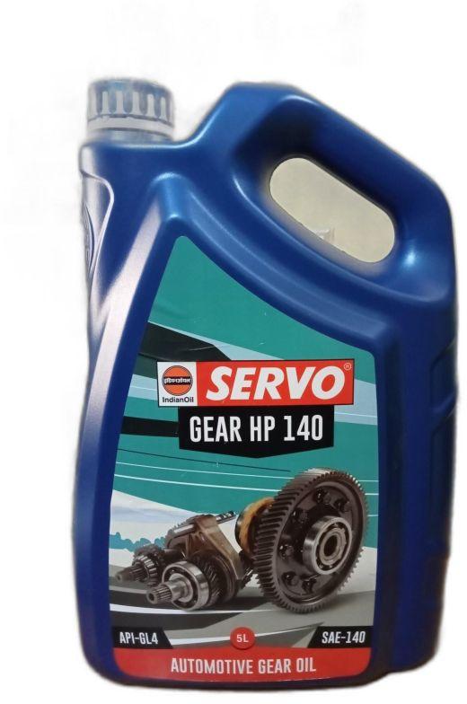 Yellow Servo Gear HP 140 Gear Oil, for All Vehicles, Form : Liquid