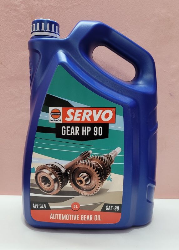 Yellow Servo Gear HP 90 Gear Oil, for All Vehicles