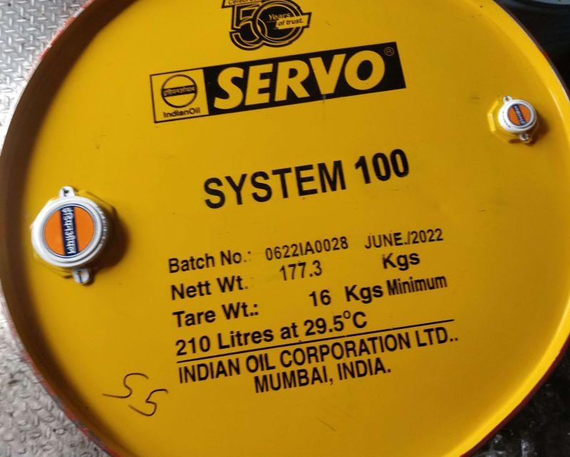 Servo System 100 Hydraulic Oil, Packaging Size : 210L