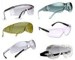 Transparent Polycarbonate Plastic Welding Safety Goggle, for Eye Protection, Style : Construction Wear