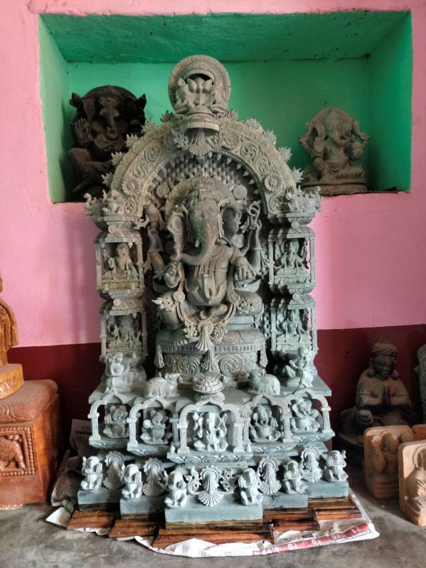 Stone Decorative Ganesh Statue