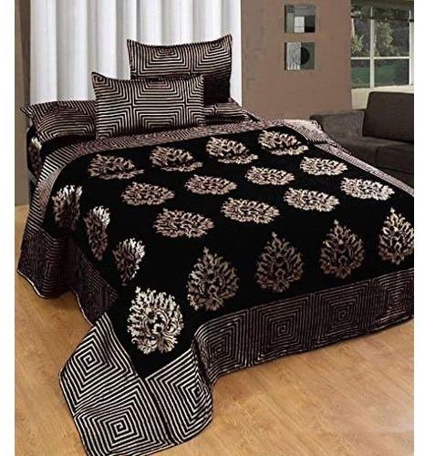 Multicolor 3D Designer Double Bed Sheet, for Lodge, Picnic, Home, Hotel, Salon, Size : Multisizes