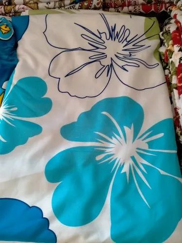 Floral Micro Cotton Printed Fabric Dohar, Packaging Type : Poly Bag