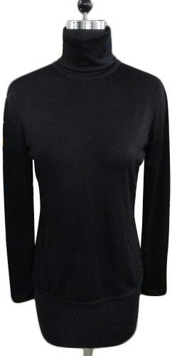 Plain Woolen Ladies Polo Neck Sweater, Feature : Anti-Wrinkle, Comfortable, Easily Washable, Skin Friendly