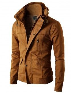 Brown Full Sleeves Cotton Mens Fancy Jacket, Occasion : Party Wear