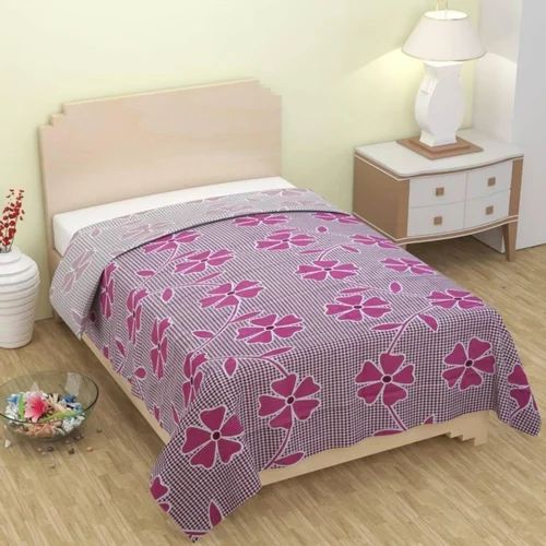 Printed Cotton Trendy Single Bed Sheet, for Salon, Hotel, Home, Feature : Eco Friendly, Easy Wash