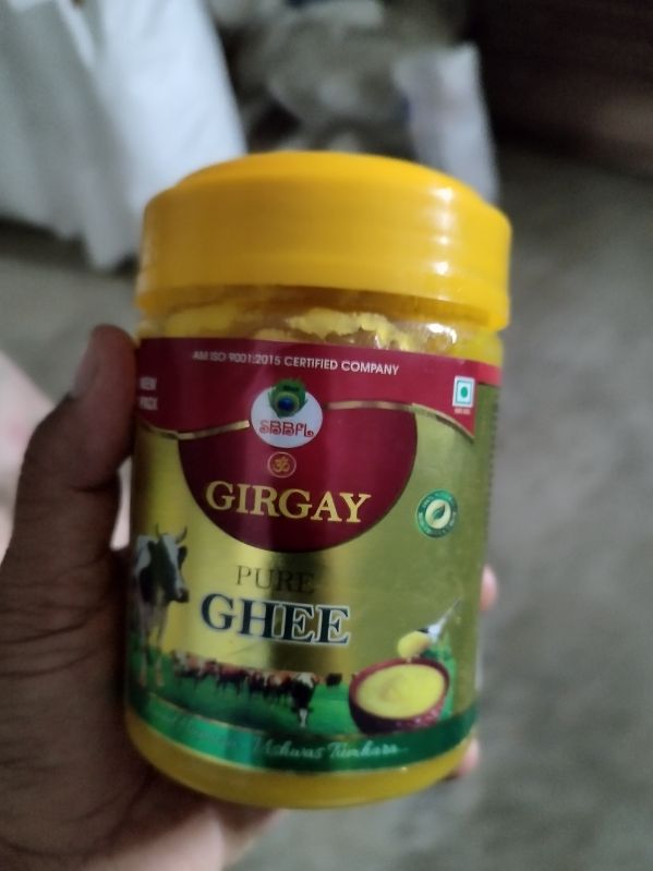 Light Yellow Girgay Liquid Pure Cow Ghee, for Cooking, Packaging Type : Plastic Jar