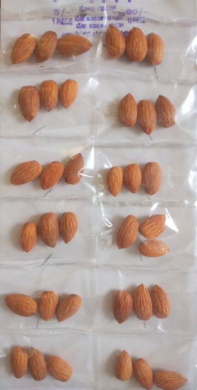 Hard Common badam seeds, for Milk, Sweets, Style : Dried