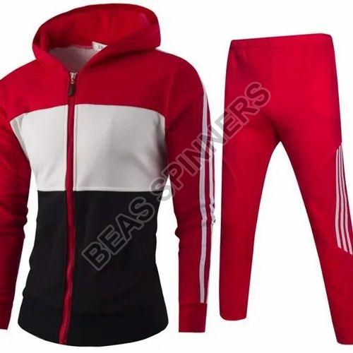 Mens Cotton Tracksuit, Size : XXL, XL, L