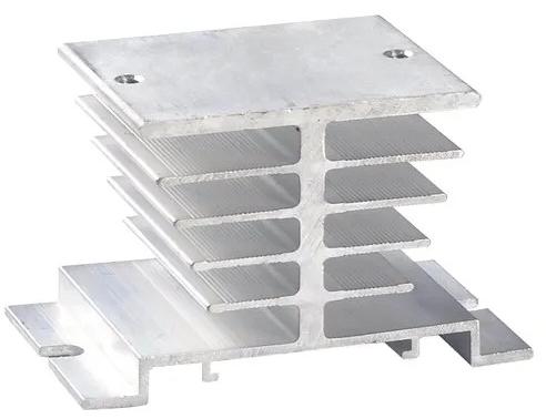 Aluminum Heat Sink, Color : Silver / Black