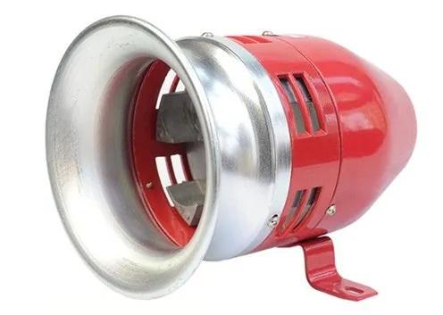 Red 1259 G Steel Abs Heavy Duty Motor Siren, For Industrial, Voltage : 220 Vac