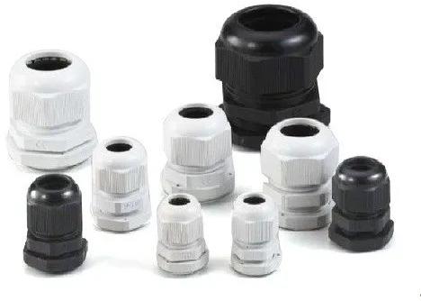 GREY / BLACK Nylon Cable Glands, Feature : Flameproof, Weatherproof