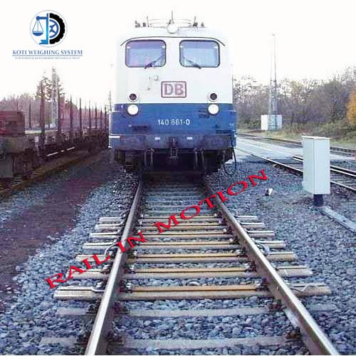 220V Automatic Electronic Rail In Motion Weigh Bridge, for Weaving