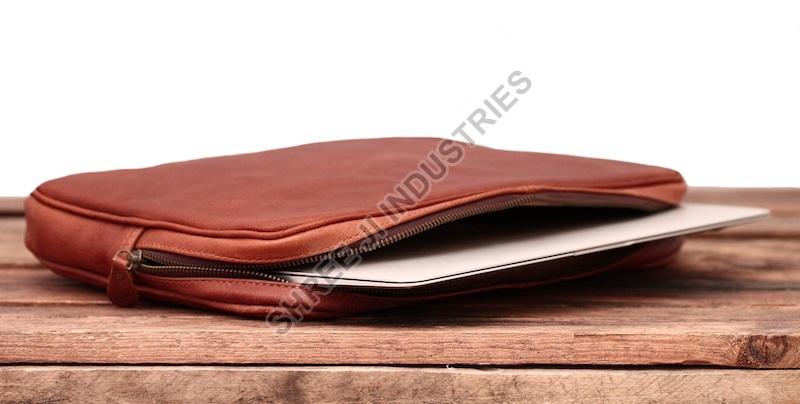 Leather Laptop Sleeve Bag