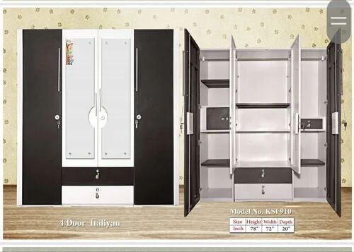 Plain Metal Cupboard Wardrobe, for Home Use, Feature : Dust Resistance, Eco Friendly, Fine Finished