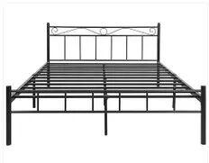 Metal Folding Double Bed, Color : Multicolor