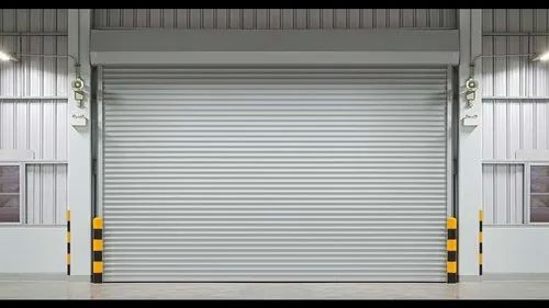 Polished MS Motorized Rolling Shutter, for Industrial, Commercial, Shops, Home, Specialities : Cost Effective