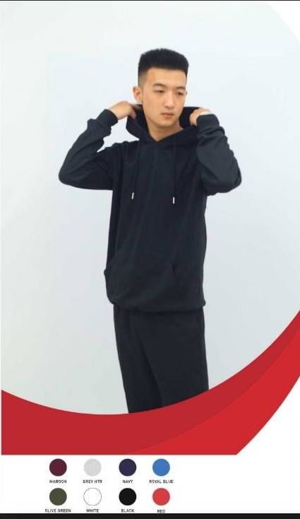 300 Gsm Unisex Pull Over Hoodie, Size : All Size