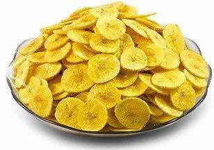 Yellow Crispy Banana Chips, for Human Consumption, Packaging Size : 5 Kg