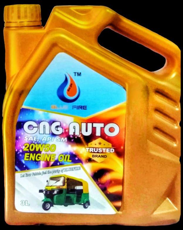 SAE 20W50 CNG Auto Engine Oil, for Old Vehicles, Certification : Trade Mark