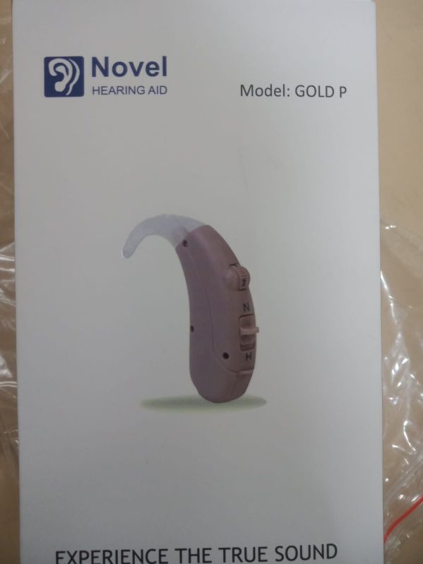 novel gold p bte hearing aid