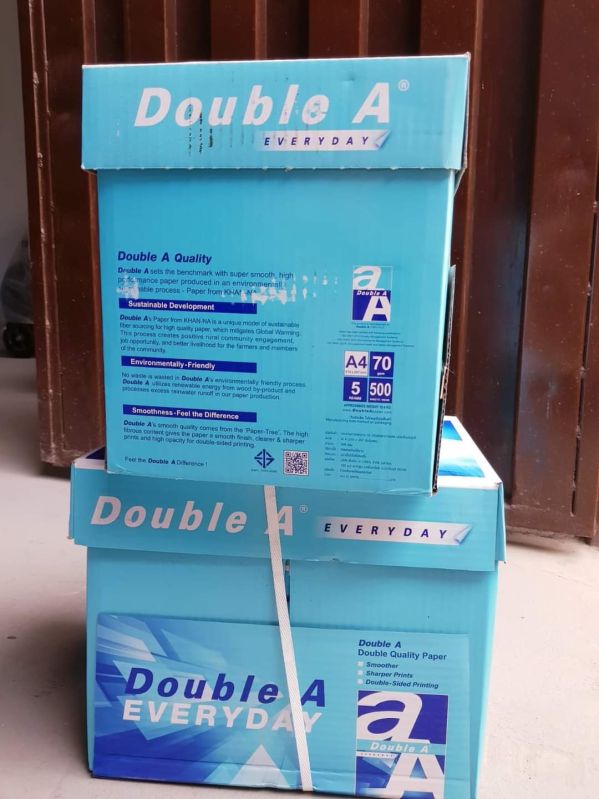 White double a 80 gsm paper, for Printer Use, Feature : Durable Finish, High Volume Copying