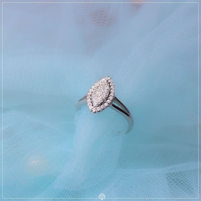 Polished diamond rings, Gender : Female