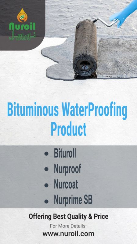 BITUMINOUS WATERPROOFING MEMBRANE, for Construction Use