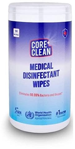 Core Clean Wet Wipes, Size : 13 Cm X 11 Cm X 24 Cm