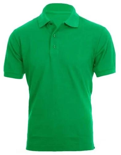 Polyester Plain Mens Tshirts, Sleeve Style : Half Sleeve