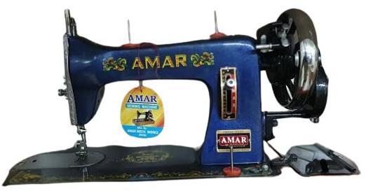 Manual Mild Steel Amar Sewing Machines
