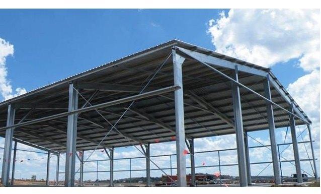 Color Coated Steel Conventional Industrial Shed, Feature : Durable, Fine Finish