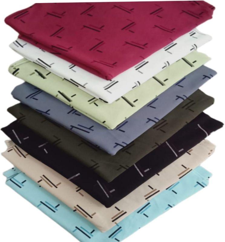 Printed polyester fabrics, for Garments, Blazer, Jacket Coat Making