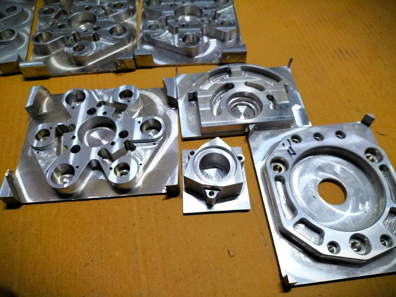 Mild Steel cnc millied machined components, for industrial, Shape : rectengular, square