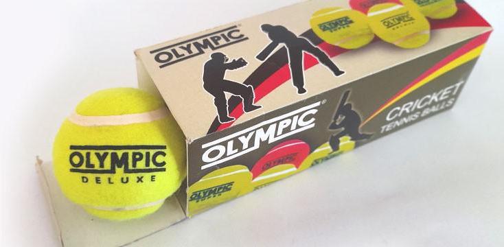 Olympic Deluxe Cricket Tennis Ball