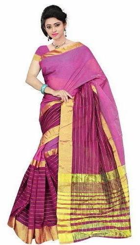 Cotton Ladies Pattu Saree, Feature : Anti-Wrinkle, Dry Cleaning, Easy Washable