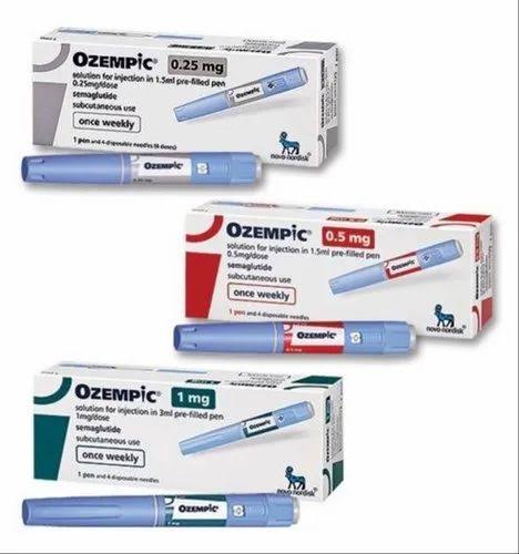 Ozempic Semaglutide Injection, for Weigth loss, Size : 12 cm