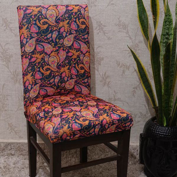 Paisley Pattern Dining Chair Covers Set