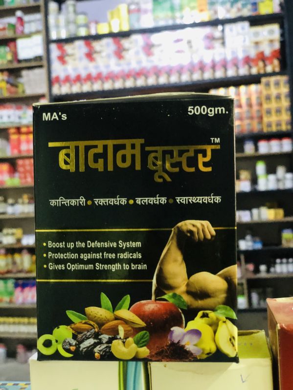 Badam Boster, for Body Care, Packaging Size : 250ml