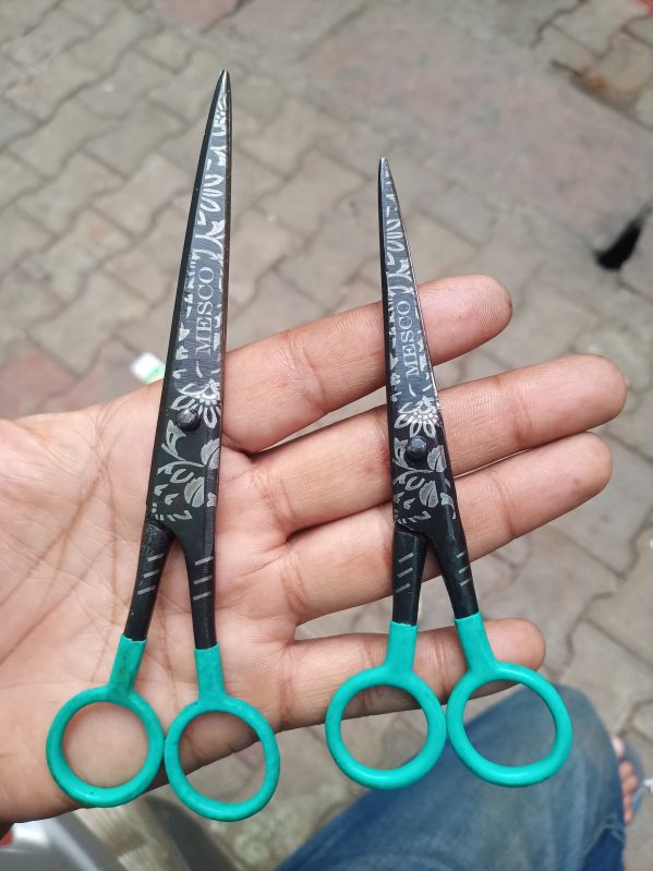 Black Polished Salon Scissors, For Saloon, Size : 10inch, 4inch, 6inch, 8inch