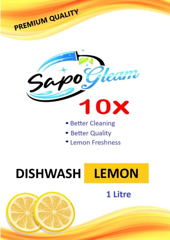 Sepo Gleam Chemical dishwash liquid, Feature : Anti Bacterial, Remove Hard Stains, Skin Friendly