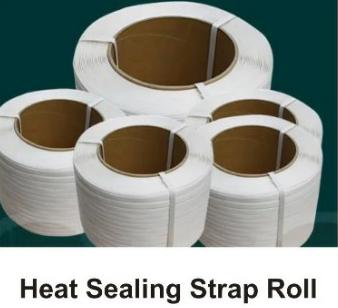 White Plain Semi Automatic Strapping, Packaging Type : Roll
