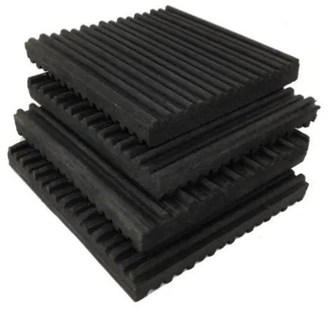 NBR Anti Vibration Rubber Pad, for Industrial Use, Color : Black