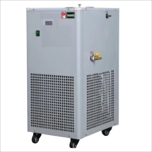 Electric Polished Stainless Steel Low Temperature Fluid Chiller, for Air Cooling, Specialities : Rust Proof