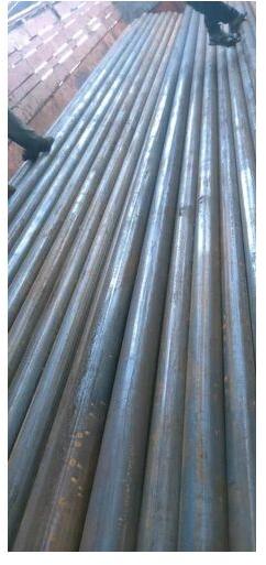 Mild steel pipe, Length : 30m
