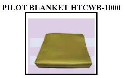 Green Pilot Plain Thermal Blanket