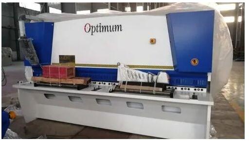 OPTIMUM Metal Sheet Shearing Machine, Production Capacity : 4MM X 3200