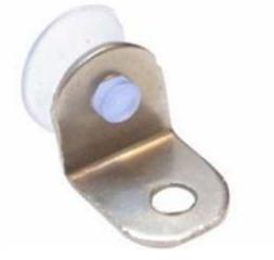 Silver J.P Brass Polished Stainless Steel Self Button, for Glass Fitting, Feature : High Quality